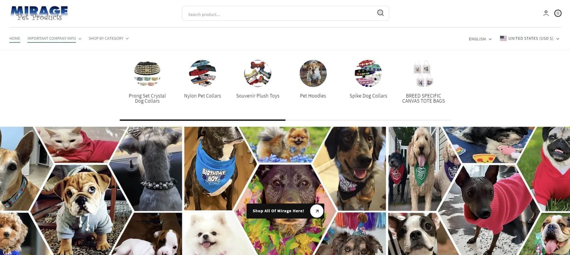 Mirage Pet Products