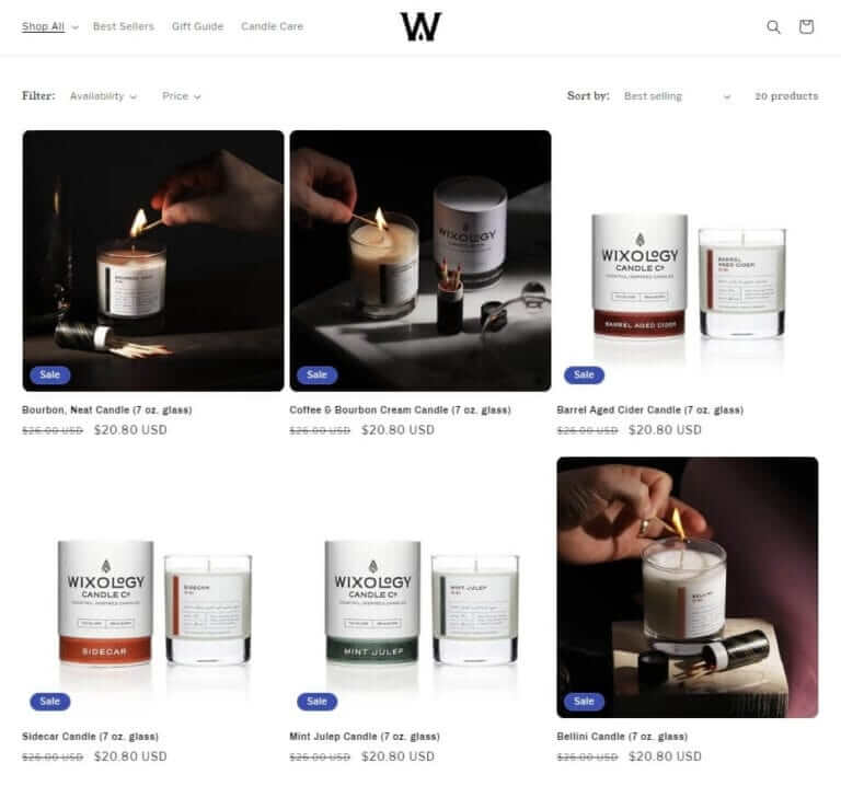 Wixology Candle Company
