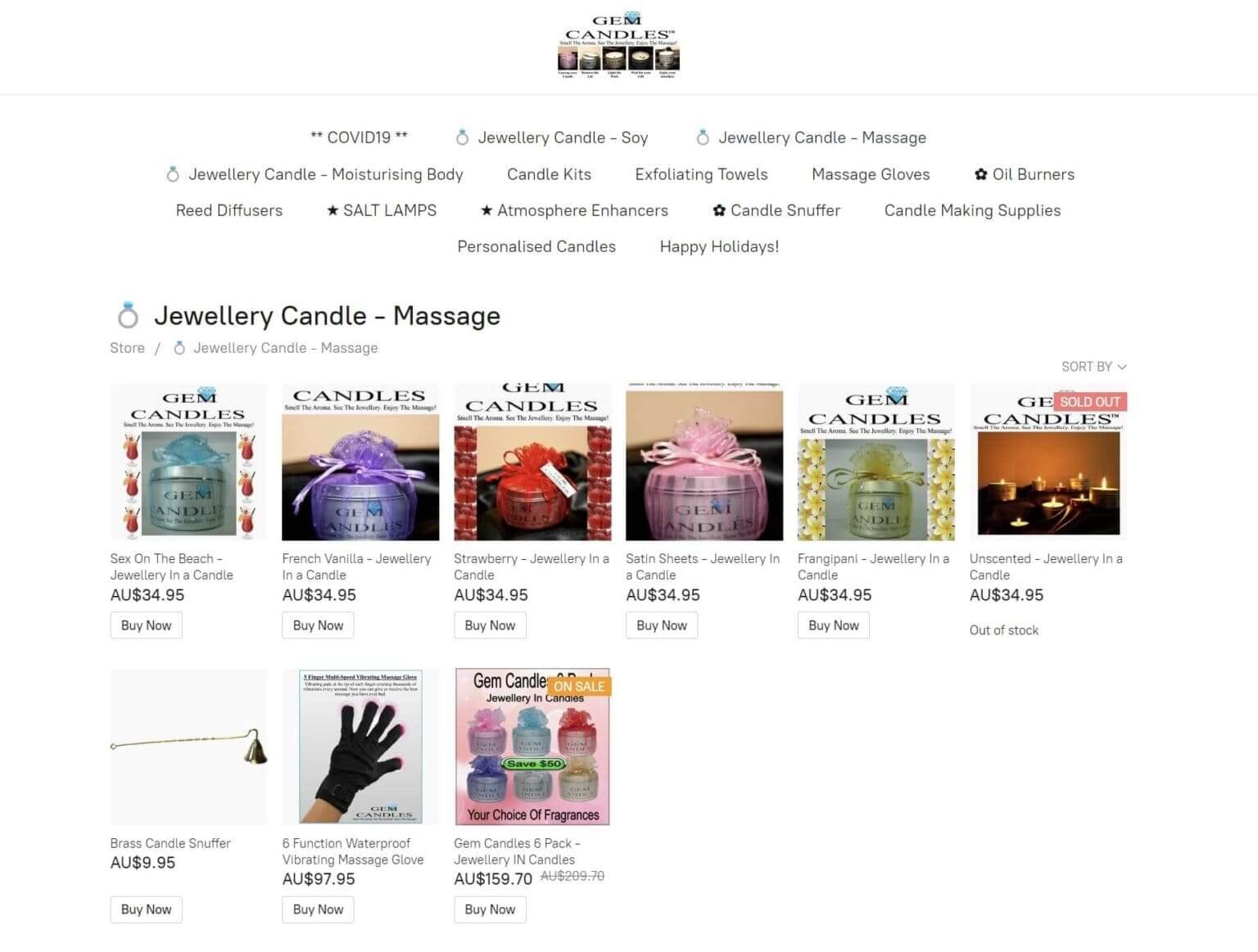 Gem Candles