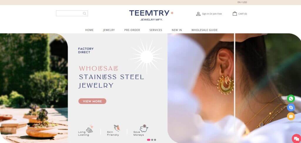 Teemtry Jewelry