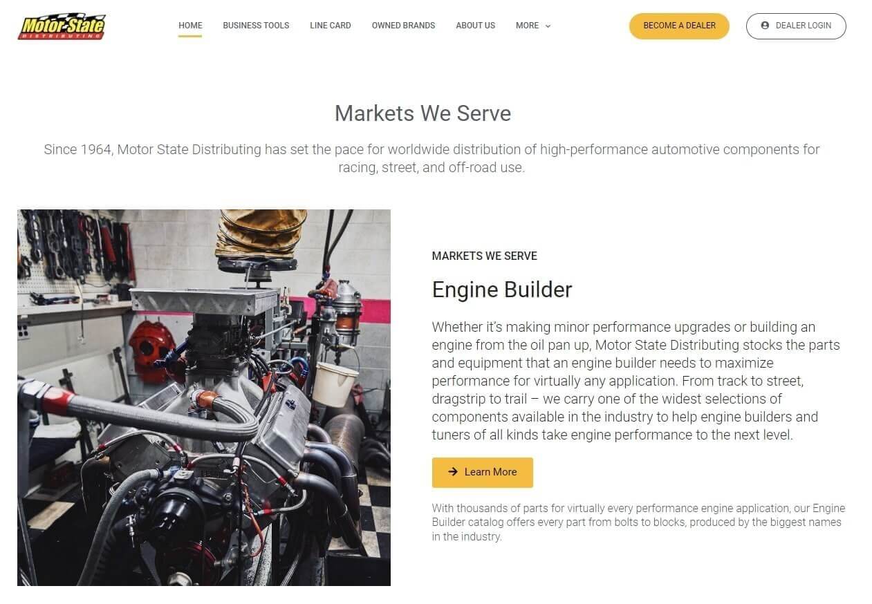 Motor State Distributing
