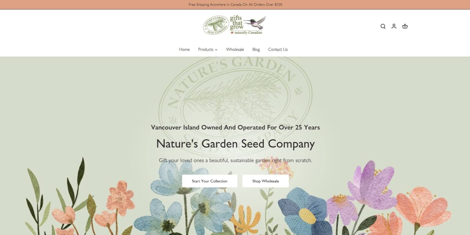 Nature’s Garden Seed