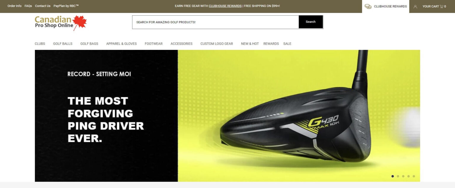 Canadian Pro Shop Online
