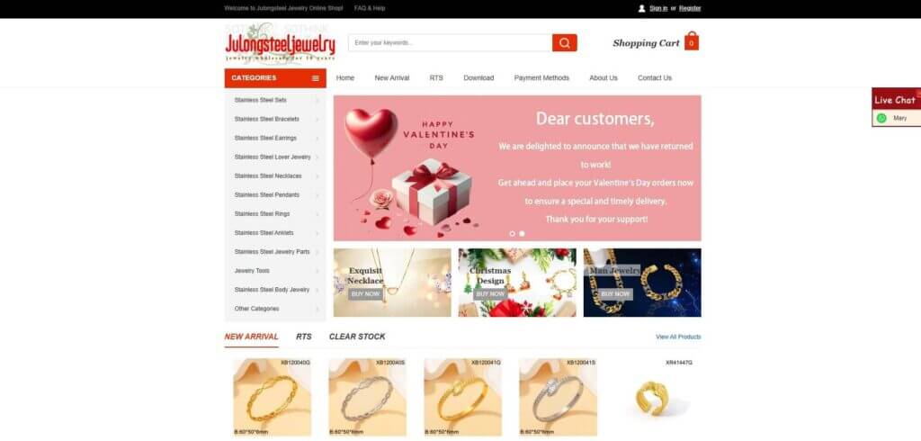 Julong Steel Jewelry