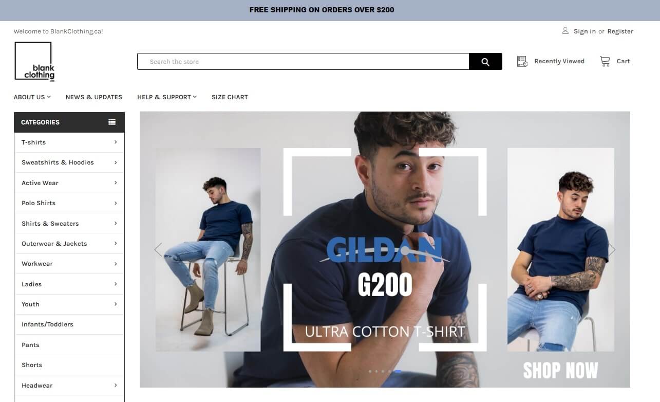 Blank Clothing