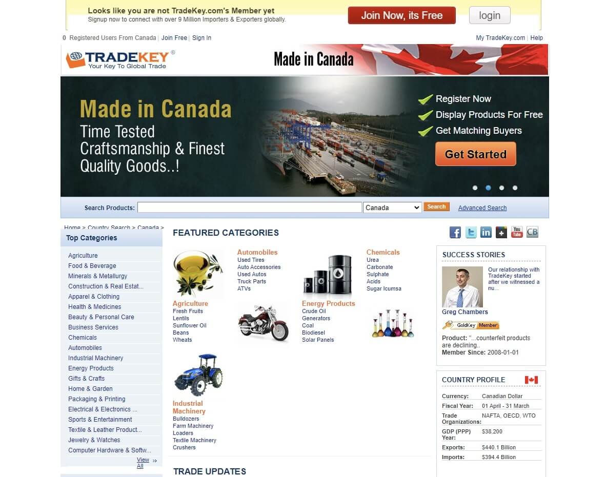 TradeKey Canada
