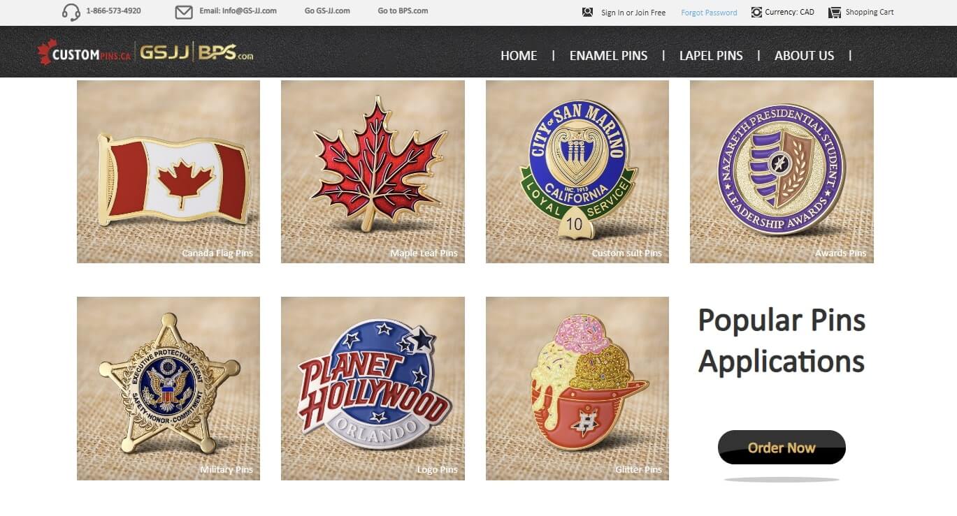 Custom Pins