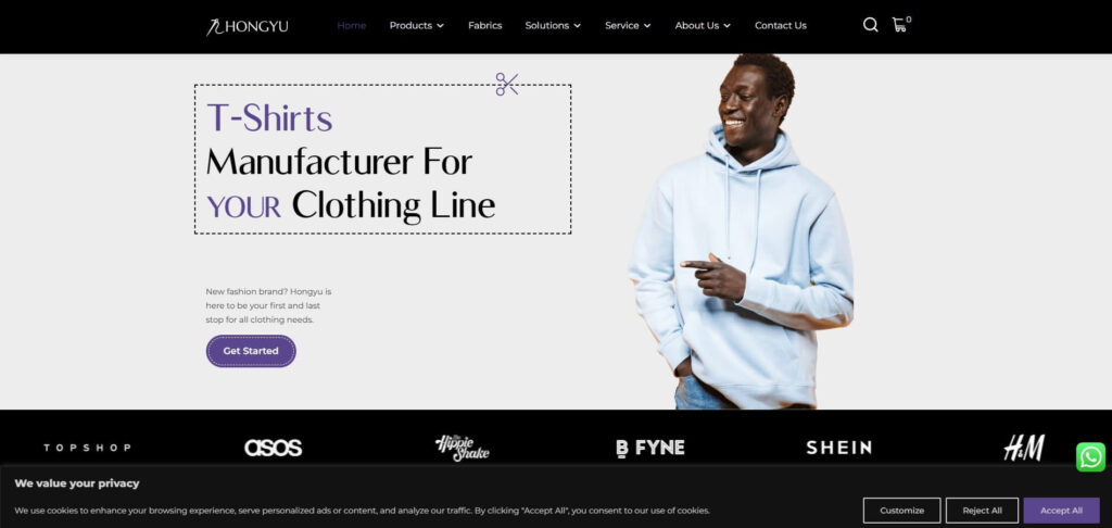 Hongyu Apparel (China)