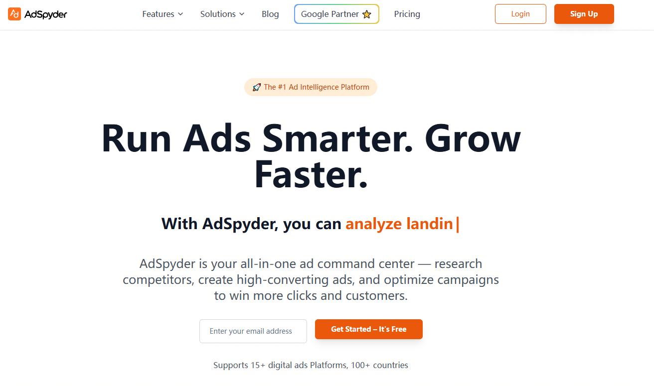 AdSpyder Tool