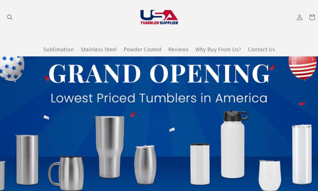 USA Tumbler Supplier