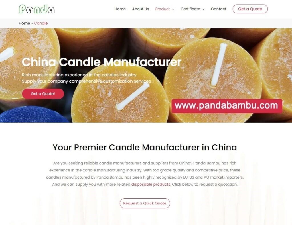 Panda Bambu (China)