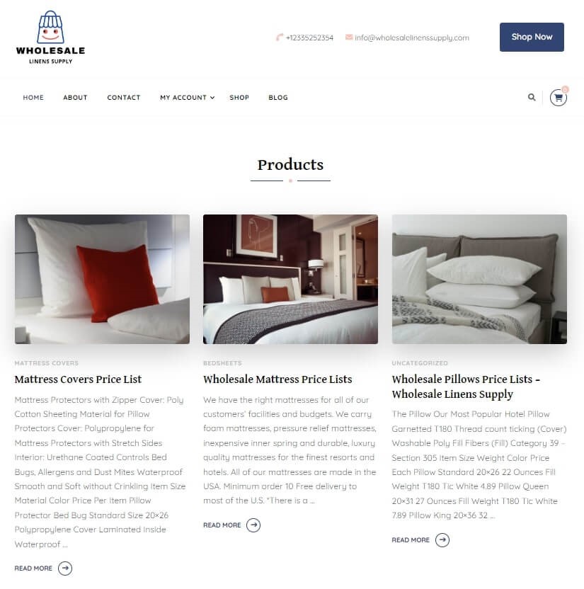 Wholesale Linens Supply