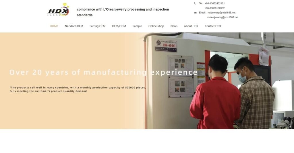 Shenzhen Hengda Xin (HDX) Jewelry