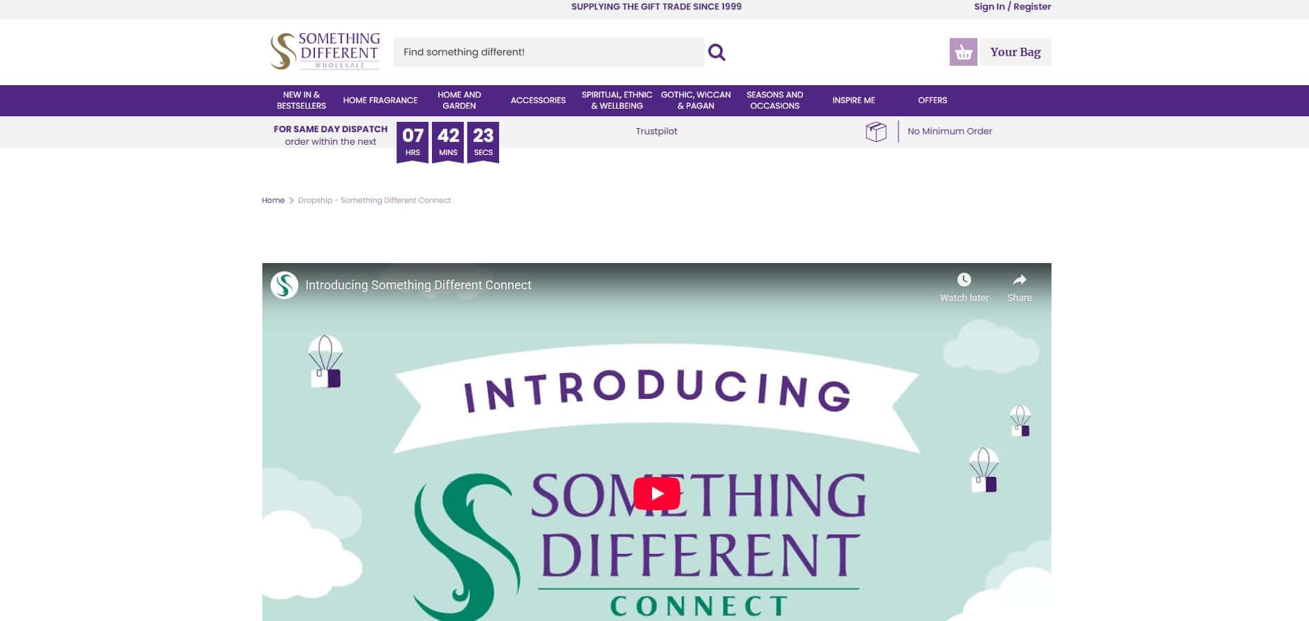 Something Different Dropshipping