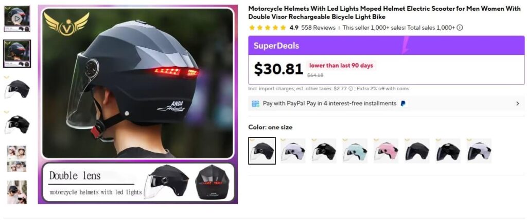 Smart Bicycle Helmet with LED Turn Signals