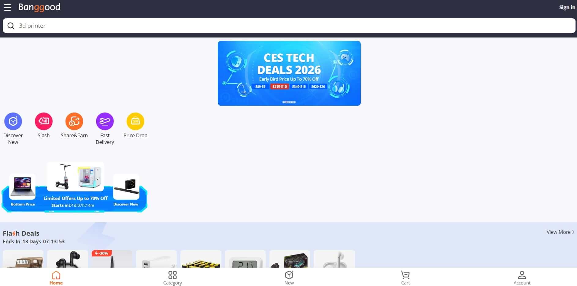 Banggood (Chinese Retailer with EU Warehouses)