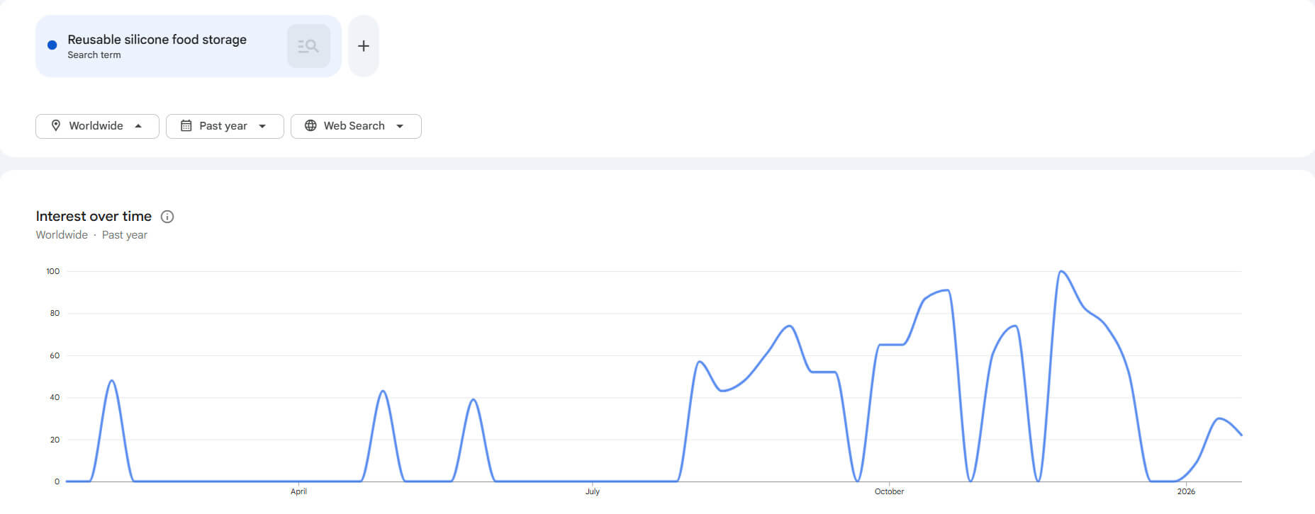 Reusable silicone food storage bags