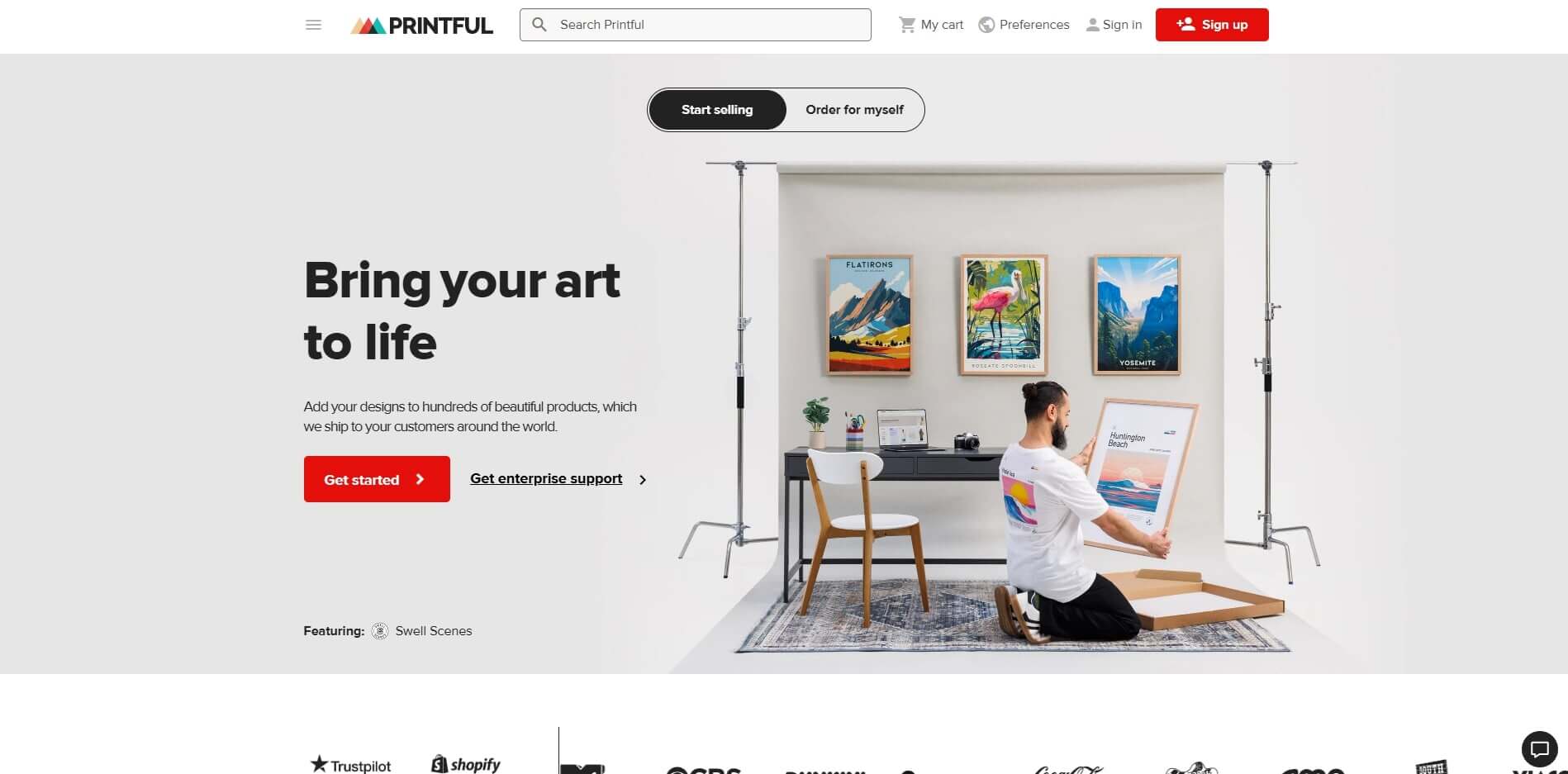 Printful (Custom Print-on-Demand)