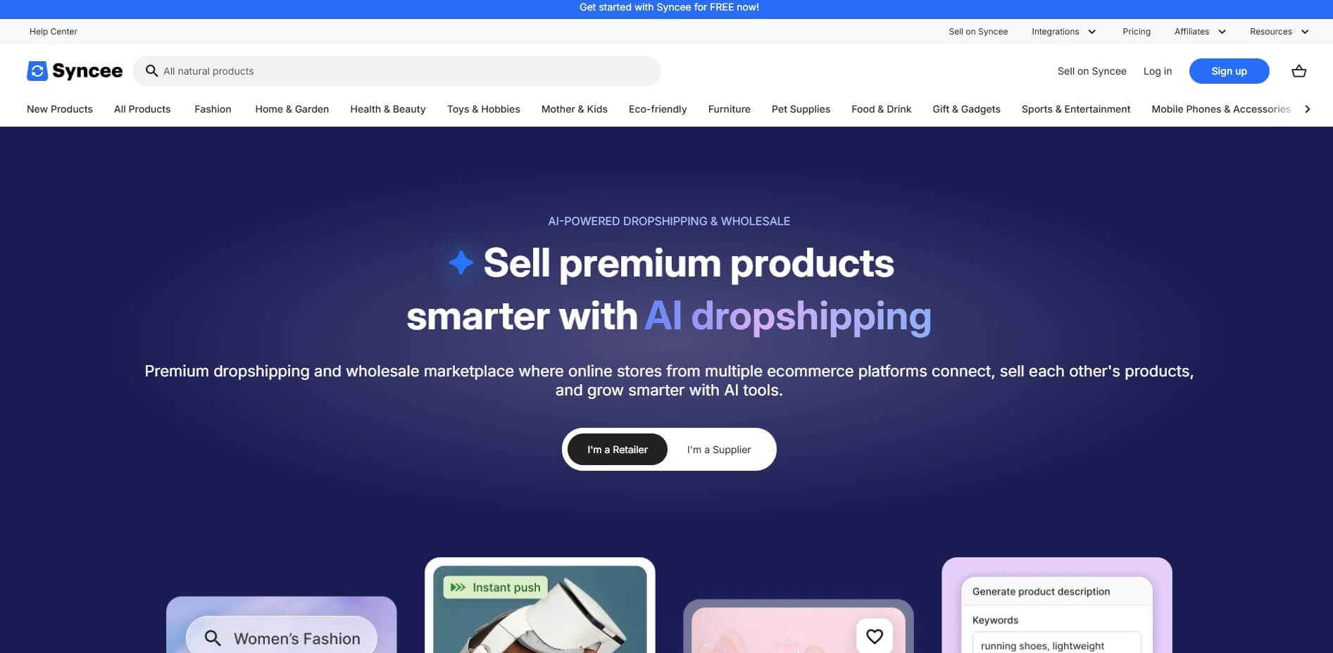 Syncee (Europe-Friendly Dropship Marketplace)