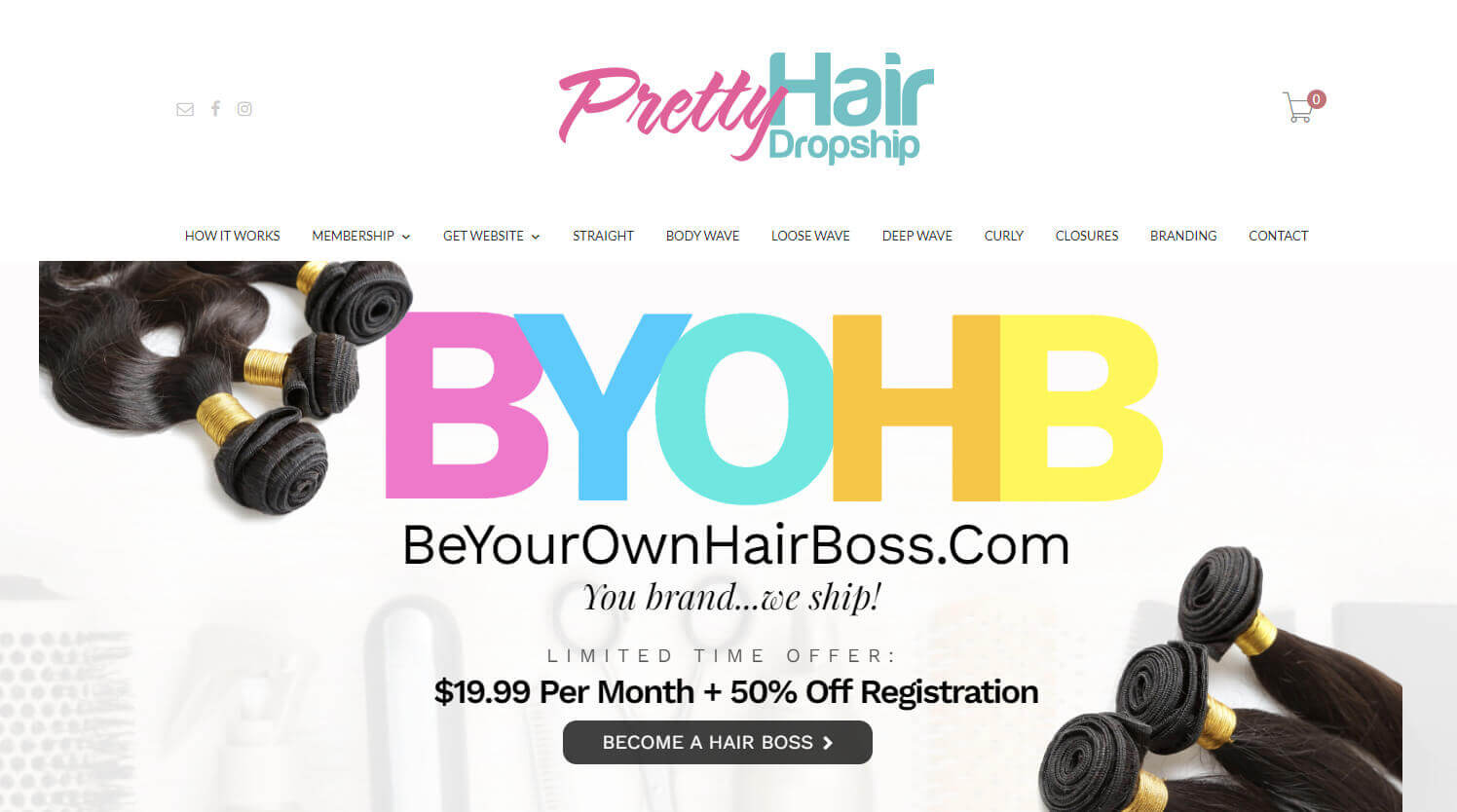 Pretty Hair Dropship