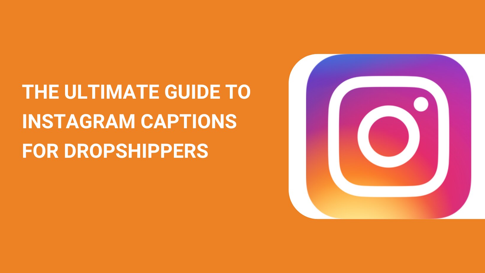Instagram Captions for Dropshipping