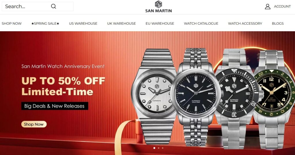 San Martin watch