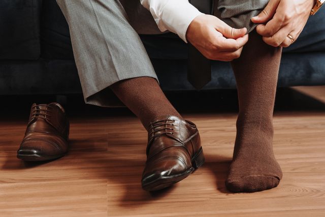 What are Dress Socks Made of
