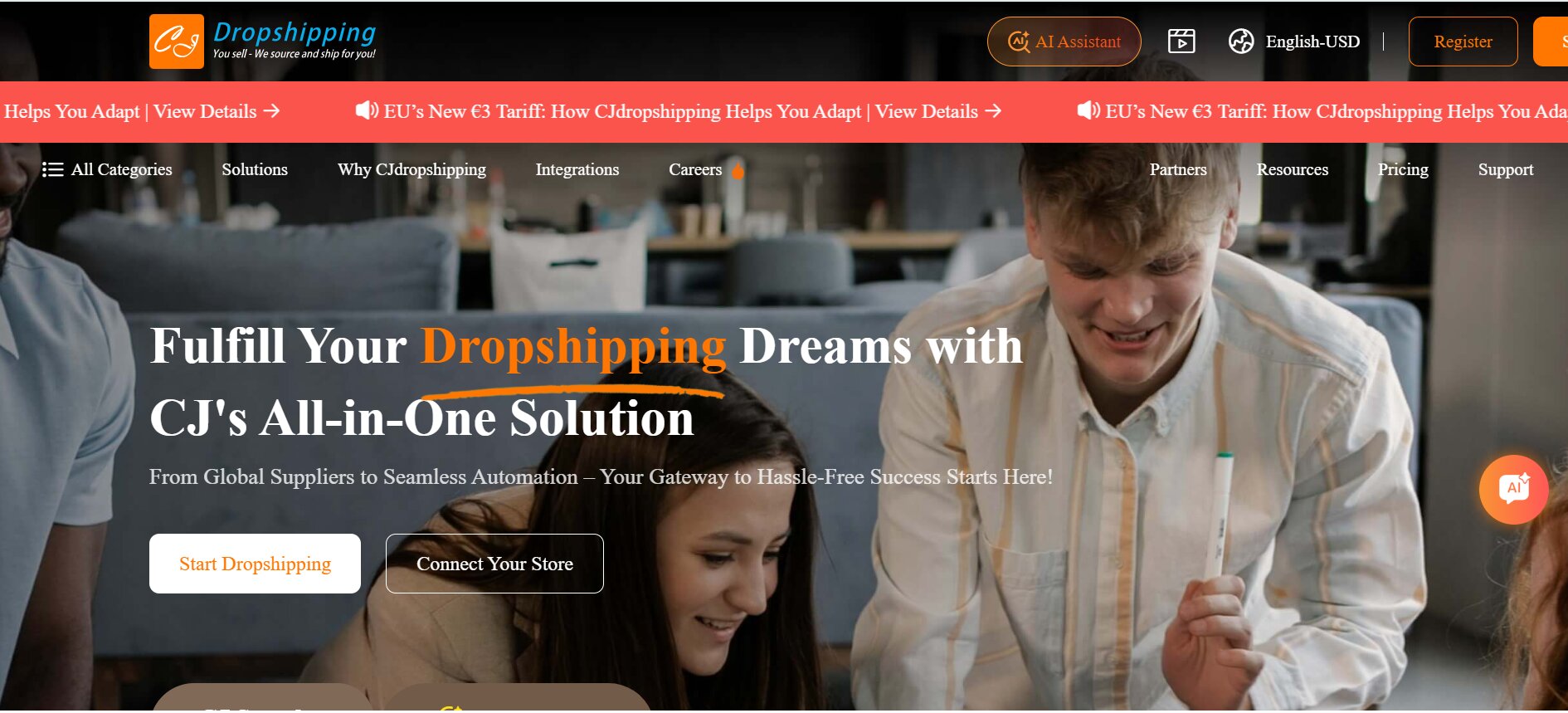 CJ dropshipping