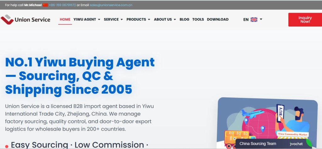 Yiwubuying Union Service