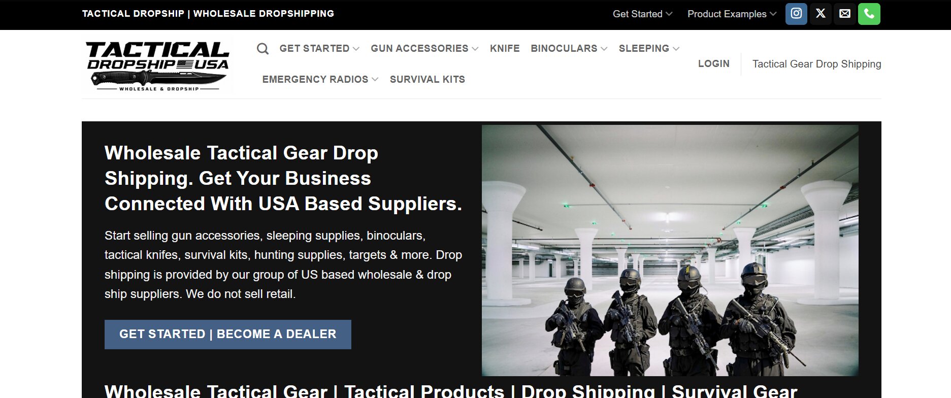 tactical dropship