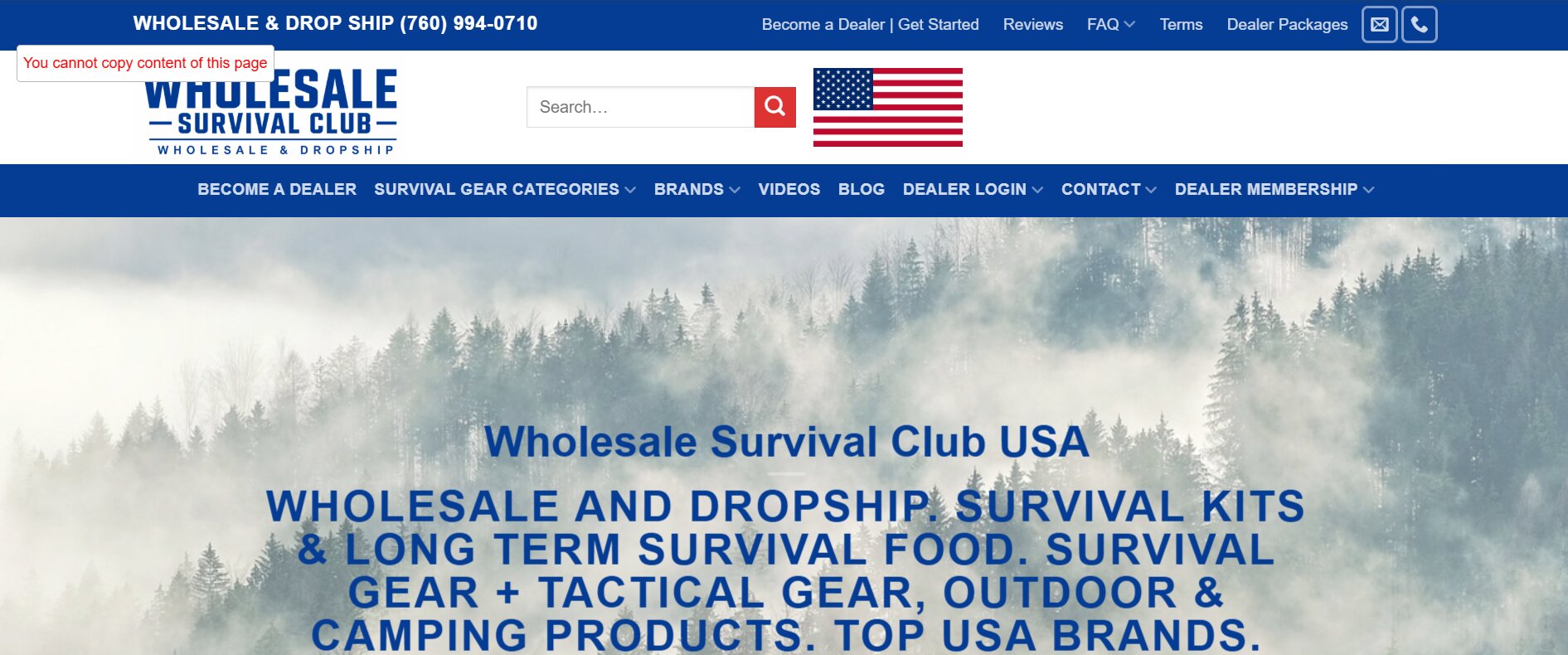 wholesale survival club
