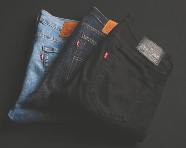 Finished Jeans Go Through Quality Control