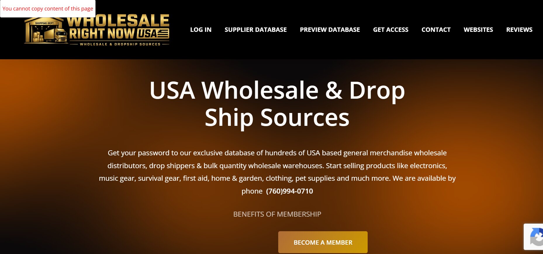 wholesale right now