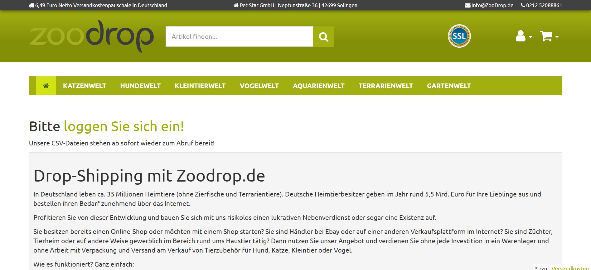 ZooDrop Best for Pet Supplies