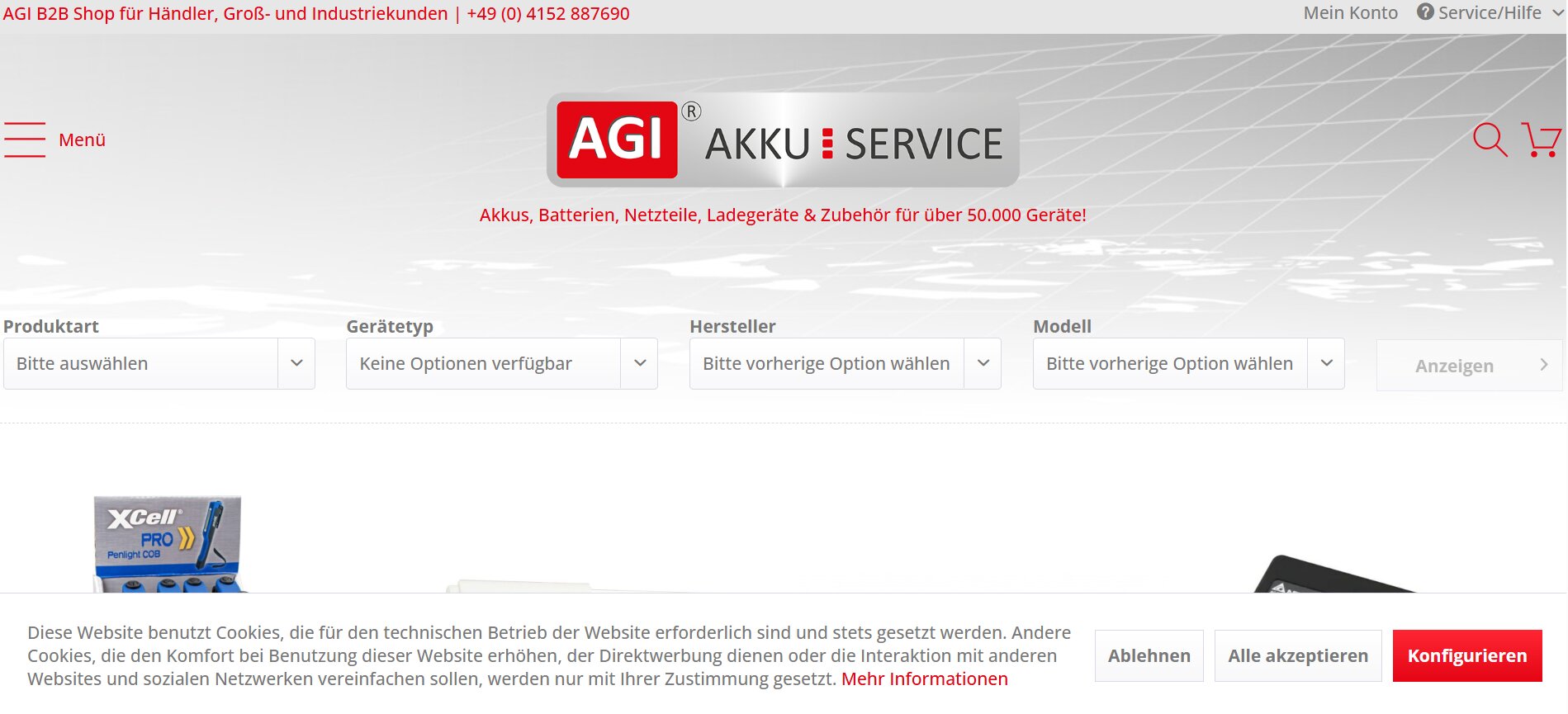 AGI AKKU Service Best for Batteries and Power Accessories