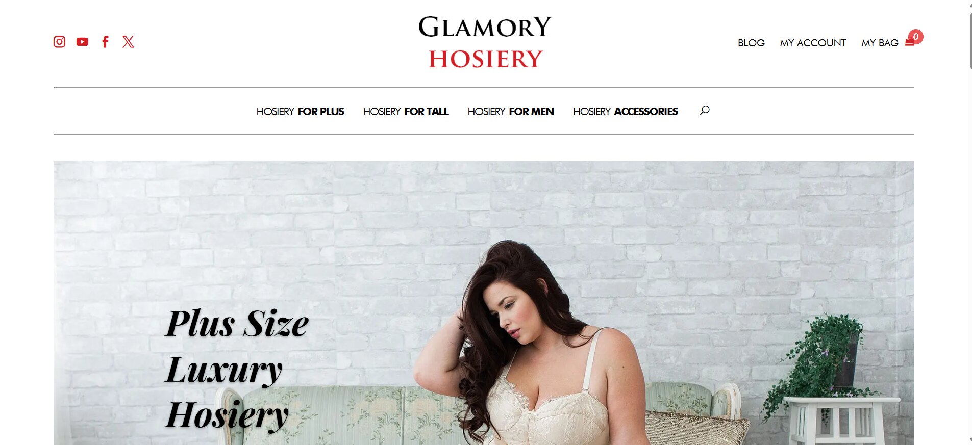 Glamory Hosiery Best for Plus-Size Hosiery