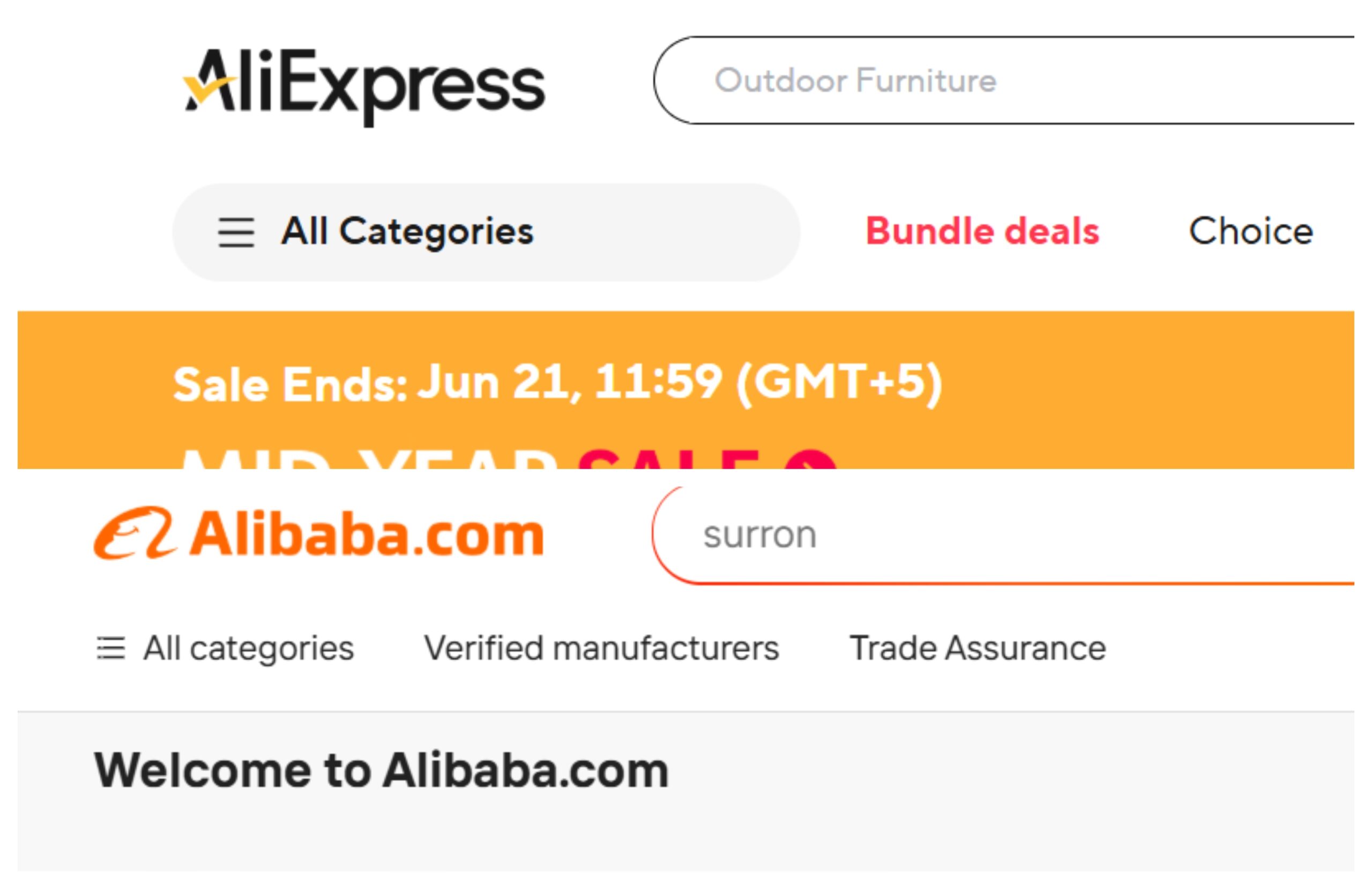 libaba and AliExpress Best for Product Testing and Factory Sourcing