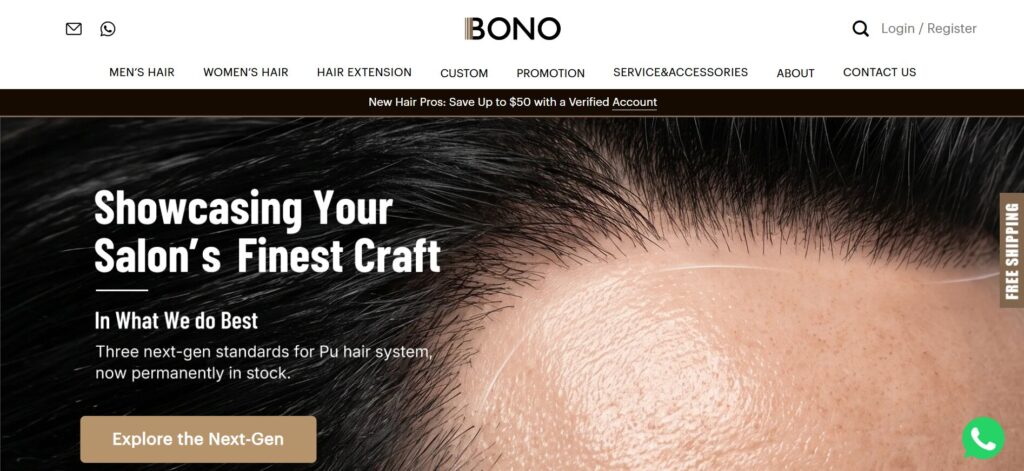Bono Hair