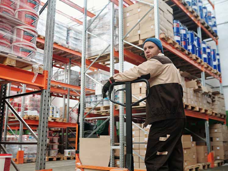 Warehouse Inventory Storage and Pallet Racking Operations