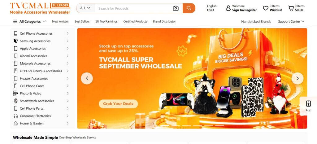 TVCMALL Strong for Mobile Accessories With Very Low MOQs