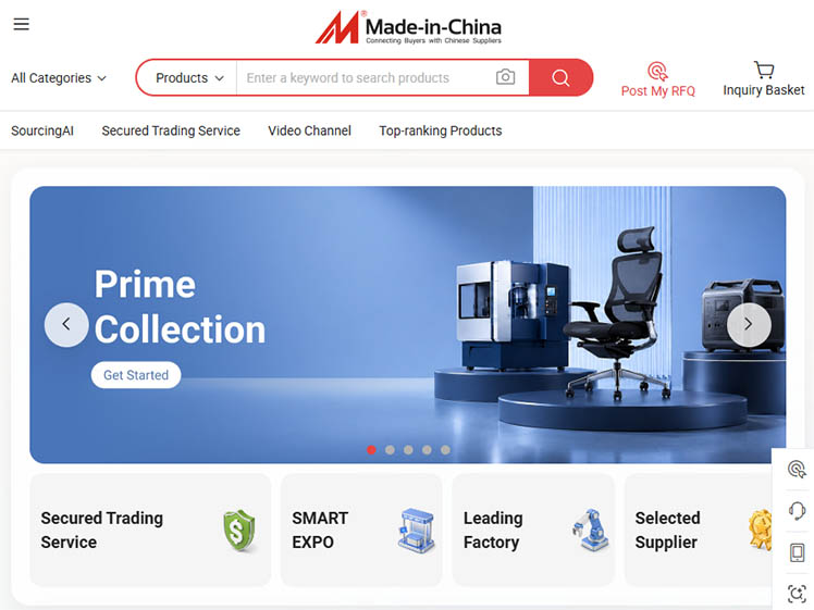 Made-in-China wholesale sourcing alternative to Alibaba