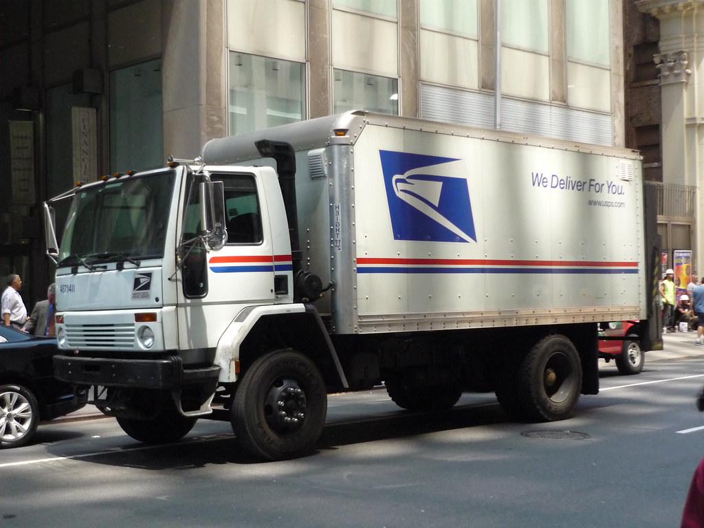 USPS Delivery Truck: US Shipping and Last-Mile Delivery