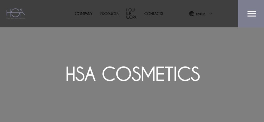 HSA cosmetics italy
