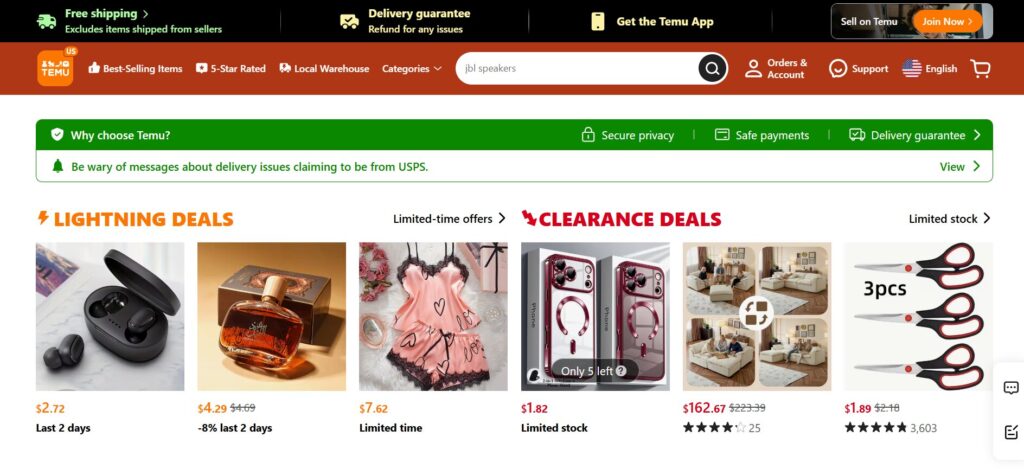 Temu Best for Consumer Shopping and Product Research