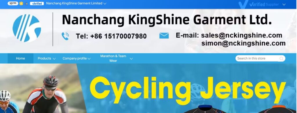 Nanchang Kingshine Garment