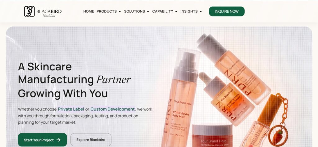 Blackbird Skincare Foshan, China