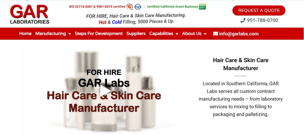 GAR Labs California