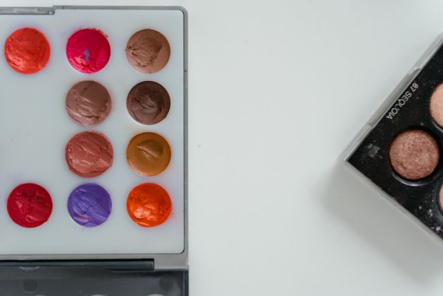 Mixing Palette and Spatula