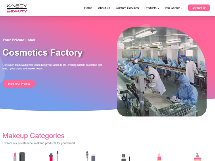 Kasey Beauty: Private Label Color Makeup Cosmetics OEM Manufacturer in China