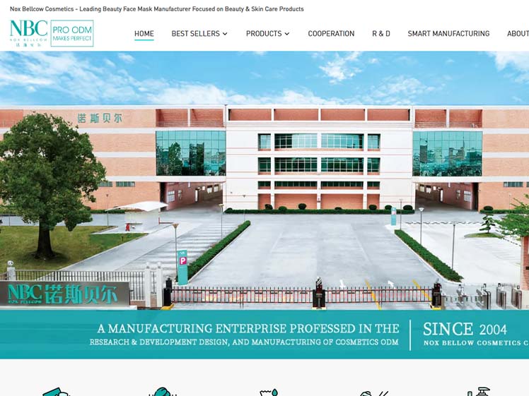 Nox Bellcow: Sheet Mask and Cosmetics OEM Manufacturer in China